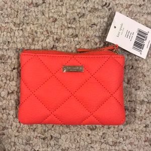 NWT Kate Spade Gold Coast Quilted Coin Purse